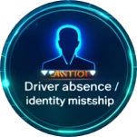 Driver absence / identity mismatch