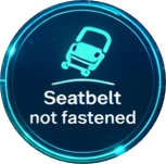 Seatbelt not fastened