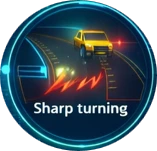 Sharp turning